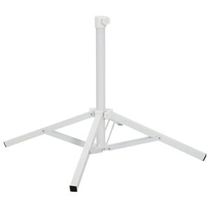 vidaXL Aurinkovarjon Jalusta valkoinen Ter&auml;s varten 25-32 mm Pole