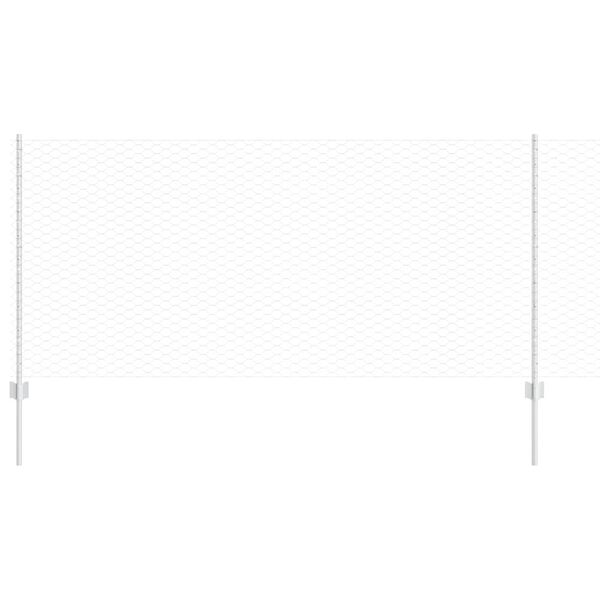 vidaXL Aita ja Tuki Hopea 1 x 100 m Ter&auml;s