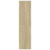 vidaXL Vaatekaappi Sonoma-tammi 30x50x200 cm tekninen puu