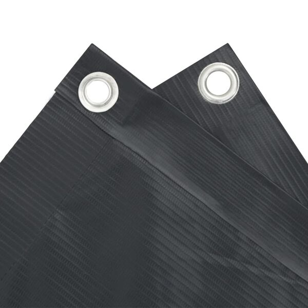 vidaXL Parvekkeen suoja antrasiitti 90x500 cm Oxford kangas