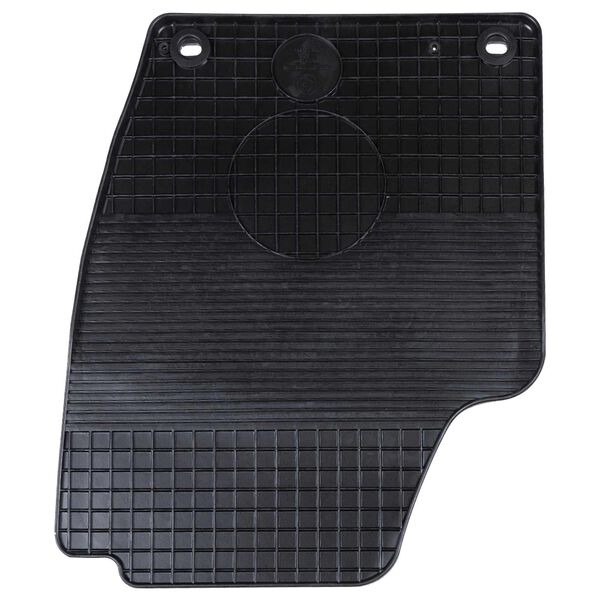 vidaXL Auton matto 4 pcs Musta sopii VW POLO 10 / 01-09 NS Kumi