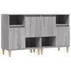 vidaXL Senkit 2 kpl harmaa Sonoma 60x35x70 cm tekninen puu