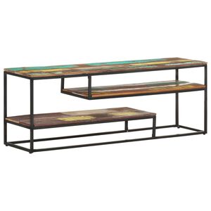vidaXL TV-taso 130x30x45 cm kierr&auml;tetty t&auml;yspuu