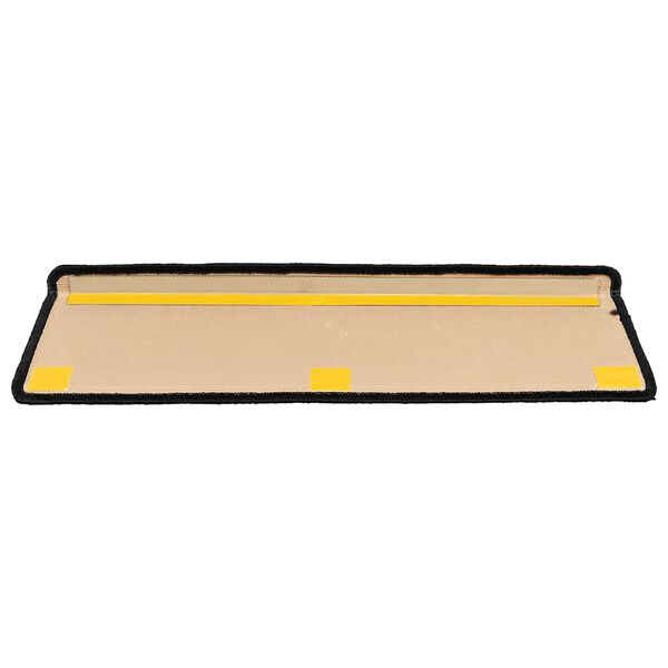 vidaXL Itsekiinnittyv&auml;t porrasmatot 5 kpl 65x21x4 cm musta ja harmaa