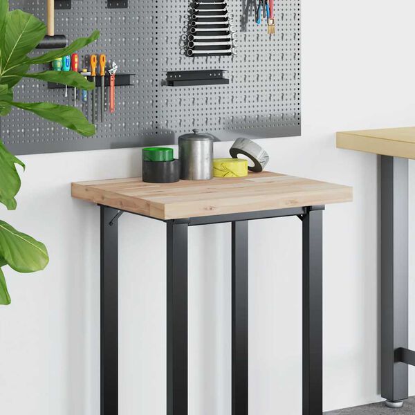 vidaXL P&ouml;yt&auml;levy 80x50x4 cm k&auml;sittelem&auml;t&ouml;n t&auml;ysi akasiapuu