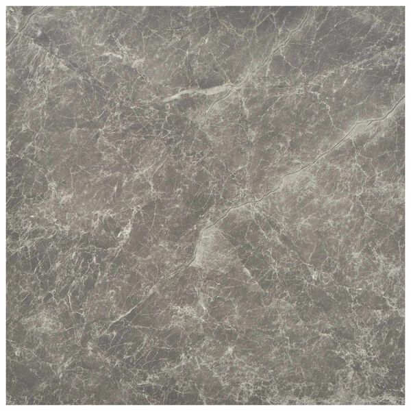 vidaXL Lattialankut 55 pcs Musta 5,11 m&sup2; Polyvinyylikloridi