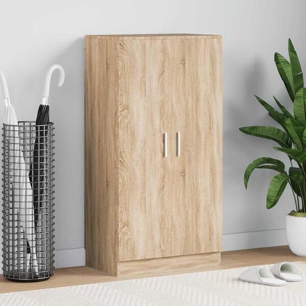 vidaXL Kenk&auml;kaappi 7 hylly&auml; Tammi