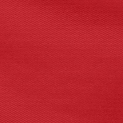 vidaXL Sisäänvedettävä sivumarkiisi punainen 180x600 cm