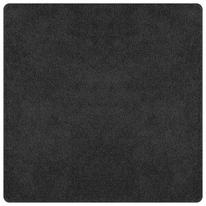 vidaXL Liukumaton Shaggy Matto Tummanharmaa 200 x 200 cm PP