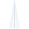 vidaXL Joulukuusi piikill&auml; 732 kylm&auml;n valkoista LED-valoa 500 cm