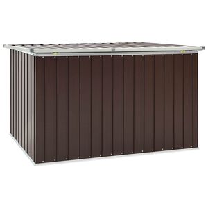 vidaXL Puutarhan varastoarkku ruskea 171x99x93 cm