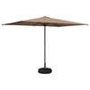 vidaXL Puutarhavarjo 200 x 300 cm Polyesteri Suorakaide Taupe