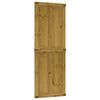 vidaXL Ladon Ovi Corona Hunaja Ruskea 70 x 210 cm T&auml;ysi m&auml;nty