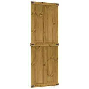 vidaXL Ladon Ovi Corona Hunaja Ruskea 70 x 210 cm T&auml;ysi m&auml;nty