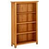 vidaXL Kirjahylly 4 tasoa 70x22x110 cm t&auml;ystammi