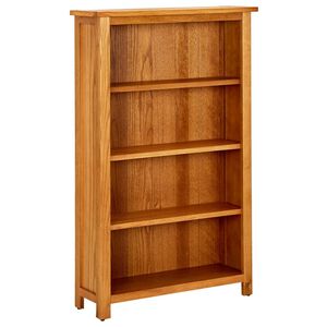 vidaXL Kirjahylly 4 tasoa 70x22x110 cm t&auml;ystammi