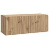 vidaXL Sein&auml;lle asennettava TV-kaappi Artisaanitammi 78,5 x 31 x 30 cm