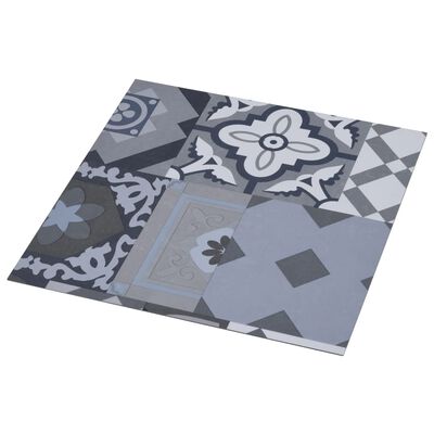 vidaXL PVC-lattialankku itseliimautuva 5,11 m² värillinen kuvio