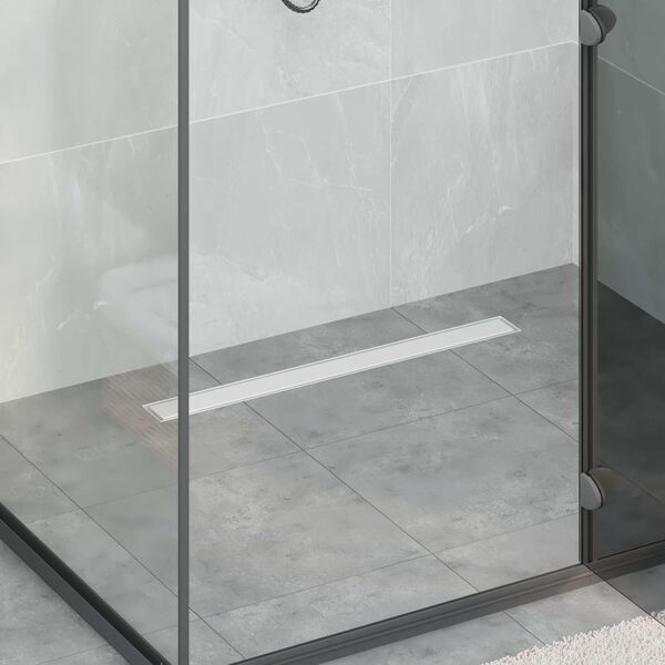 vidaXL 2 in 1 Suihkuviem&auml;r Hopea 70 cm Ruostumaton ter&auml;s 304