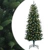vidaXL Salkomallinen tekoinen joulukuusi 120 cm 150 LEDi&auml;