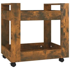 vidaXL Ty&ouml;p&ouml;yt&auml;vaunu savutammi 60x45x60 cm tekninen puu