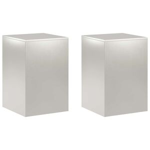 vidaXL Kasviteline 2 pcs Hopea 40 x 40 x 60 cm Ter&auml;s