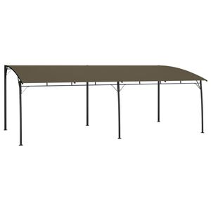 vidaXL Aurinkosuojakatokset 6 x 3 x 2,55 m Taupe