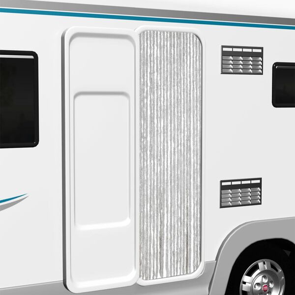 vidaXL Hy&ouml;nteisverho harmaa 56x200 cm chenille