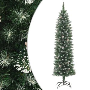 vidaXL Ohut tekojoulukuusi jalustalla 120 cm PVC