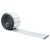 vidaxl Nurmireunus 5 m x 10 cm Galvanoitu ter&auml;s Hopea
