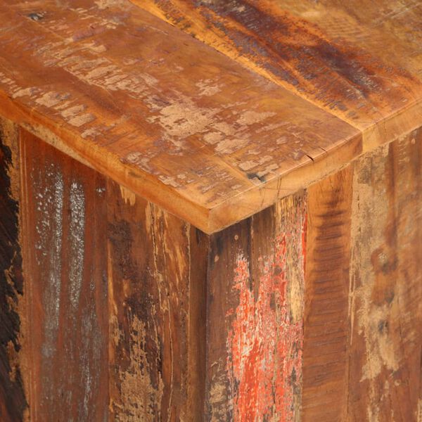 vidaXL TV-taso 110x30x40 cm t&auml;ysi kierr&auml;tyspuu