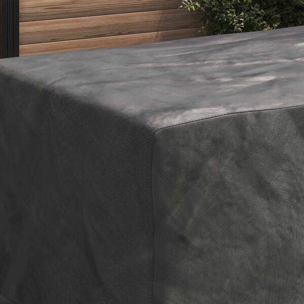 vidaXL Huonekalusuojus Yksiv&auml;rinen Musta 200 x 110 x 70 cm 210D