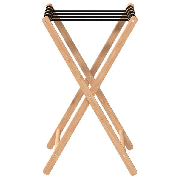 vidaXL Matkalaukkuteline 68,5x38x58 cm bambu