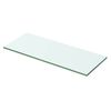 vidaXL Hyllypaneeli Kirkas Lasi 50x15 cm