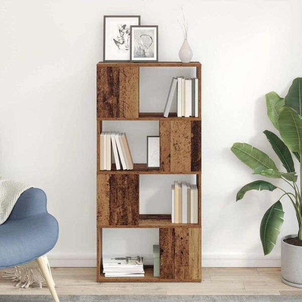 vidaXL TV-tasosetti Ruskea 60 x 24 x 125,5 cm Tekninen puu