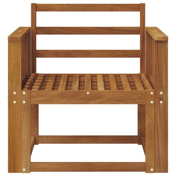 vidaXL Ulkosohva Tihe&auml; akasiapuu Luonnollinen