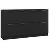 vidaXL Senkit 2 kpl musta 60x30x70 cm tekninen puu