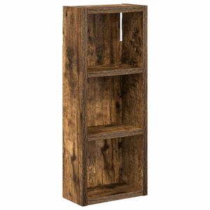 vidaXL Kylpyhuoneen sein&auml;kaappi Savustettu Tammi 20 x 10 x 50 cm