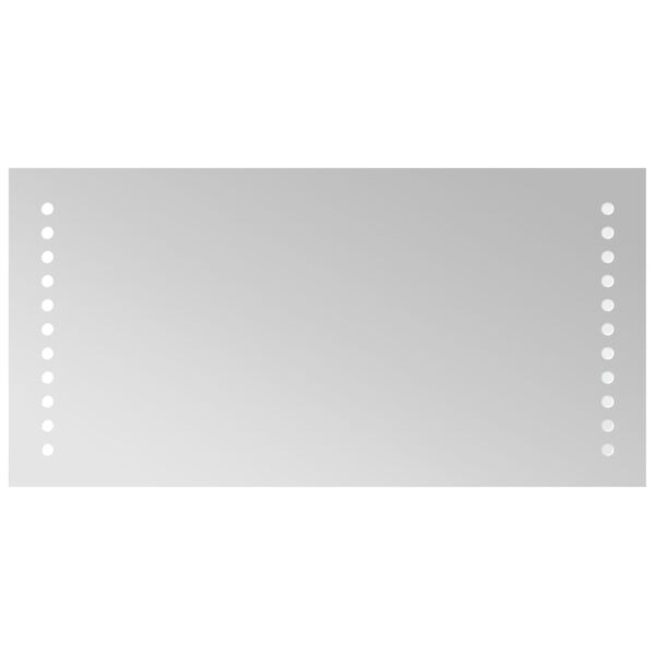 vidaXL Kylpyhuoneen LED-peili 20x40 cm