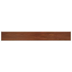 vidaXL Ikkunakynnys Ruskea puu 60 x 15 x 4,5 cm Polyvinyylikloridi