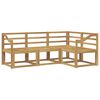 vidaXL Ulkosohvakokoelma 4 pcs valkoinen 185,5 x 126,5 x 73 cm