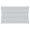 vidaXL Aurinkosuojapurje Vaaleanharmaa ja valkoinen 8 x 5 m