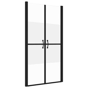 vidaXL Suihkuovi puoliksi huurrettu ESG (68-71)x190 cm