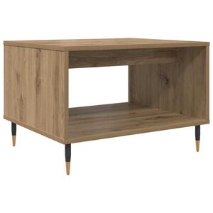 vidaXL Sohvap&ouml;yt&auml; artesaani tammi 60 x 50 x 40 cm Tekninen puu
