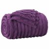 vidaXL Heittop&auml;&auml;llys 6 pcs Violetti 150 x 130 cm Fleese