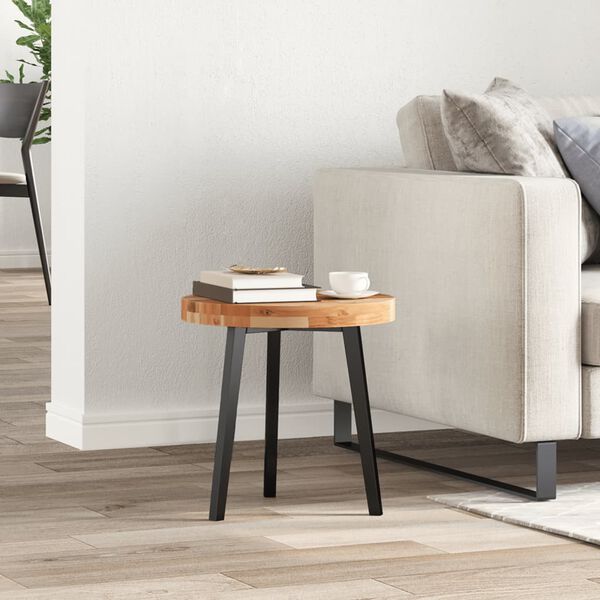 vidaXL Pöytälevy pyöreä Ø40x4 cm täysi akasiapuu