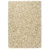 vidaXL Matto villahuopa pikkukivet 80x150 cm beige/harmaa/ruskea
