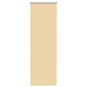 vidaXL Rullaverho Blackout Beige 40x130 cm Kankaan leveys 35,7 cm