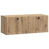 vidaXL Sein&auml;lle asennettava TV-kaappi 78,5 x 31 x 30 cm Artisaanitammi