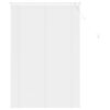 vidaXL Venezia-verho Valkoinen 150 x 90 cm Polyvinyylikloridi